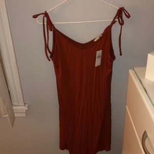 Tie strap dress
